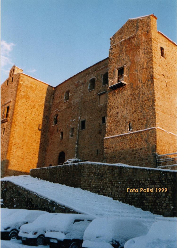 Il castello nel gennaio del '99