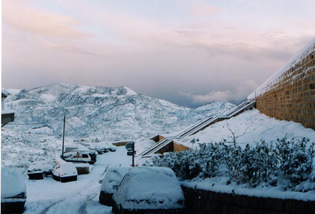 Castelbuono · Montagna del Salvatore innevata · 31 gennaio 1999