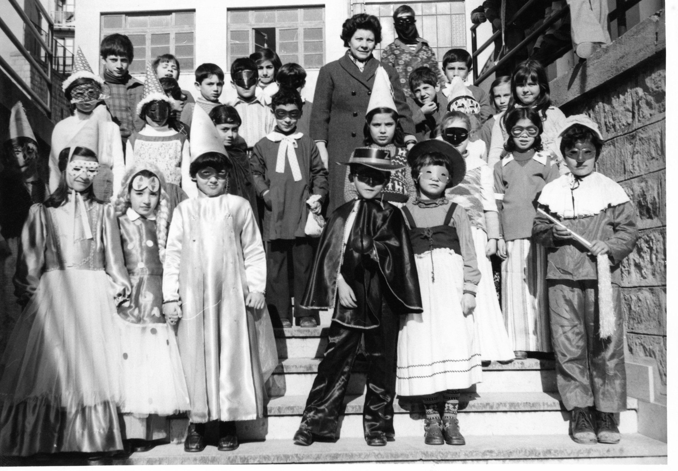 Carnevale a scuola 1976