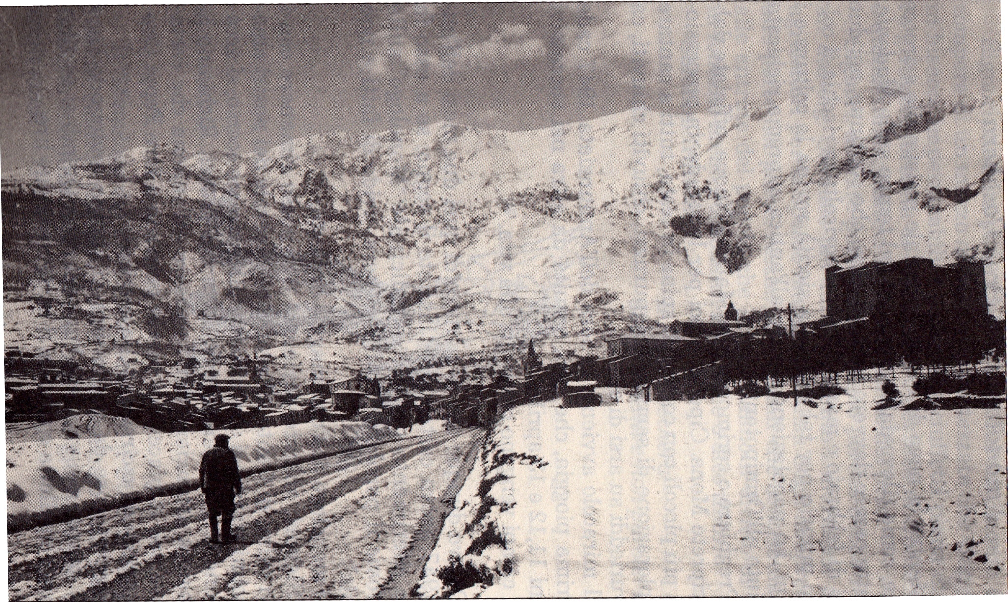 La via Cefalù (via Dante Alighieri) nel 1947