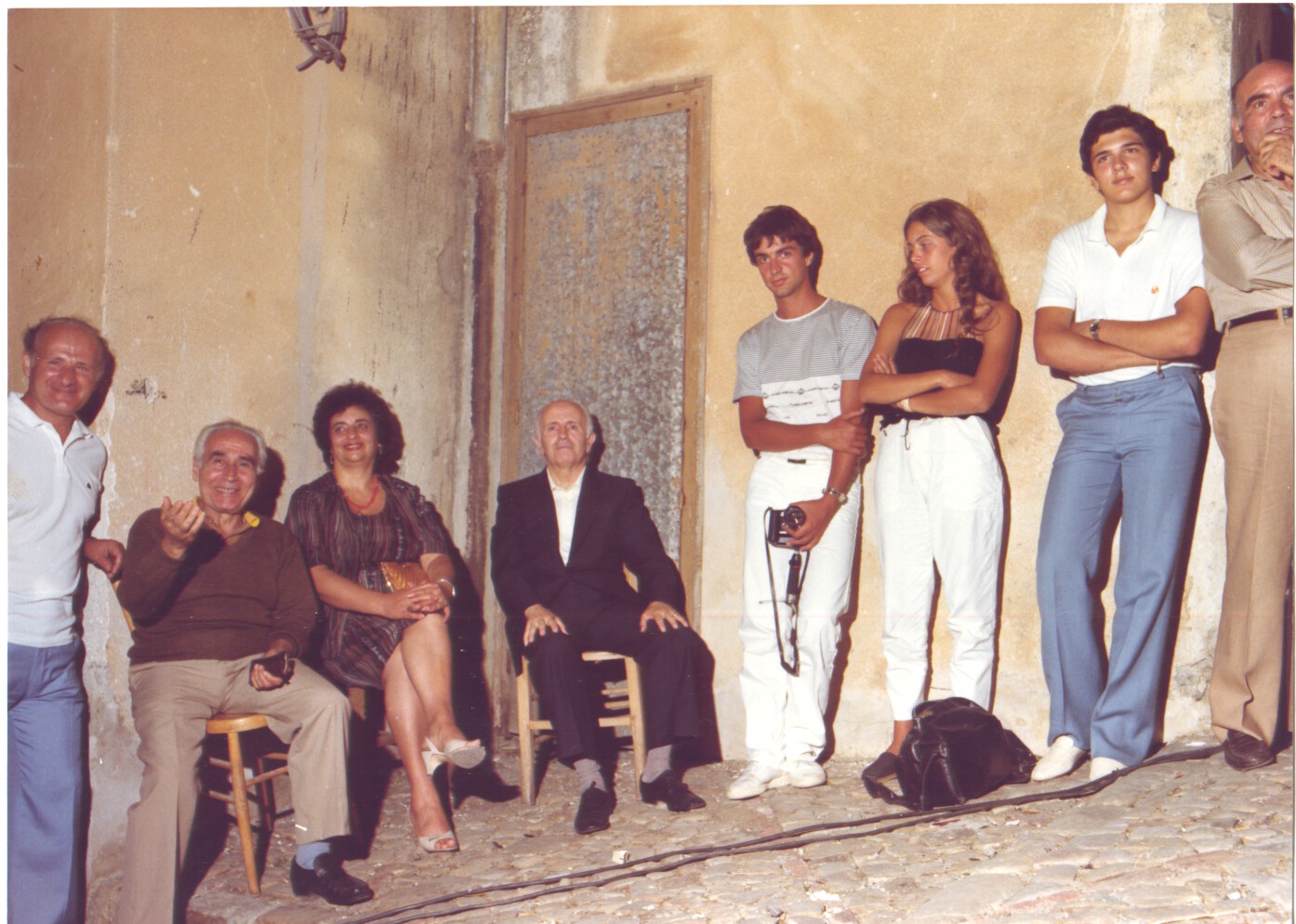 Spettatori illustri Arrucata 1982