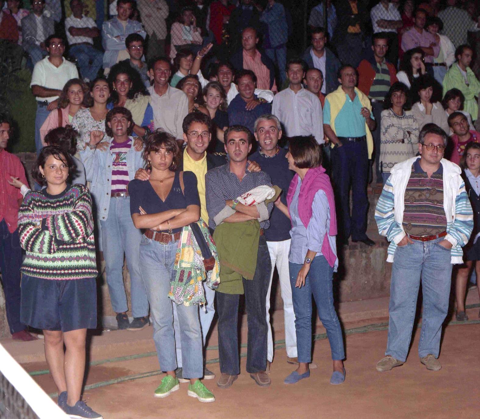 Spettatori torneo tennis 1992