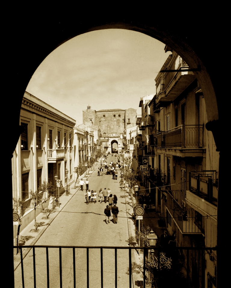 La via Sant'Anna negli anni '80