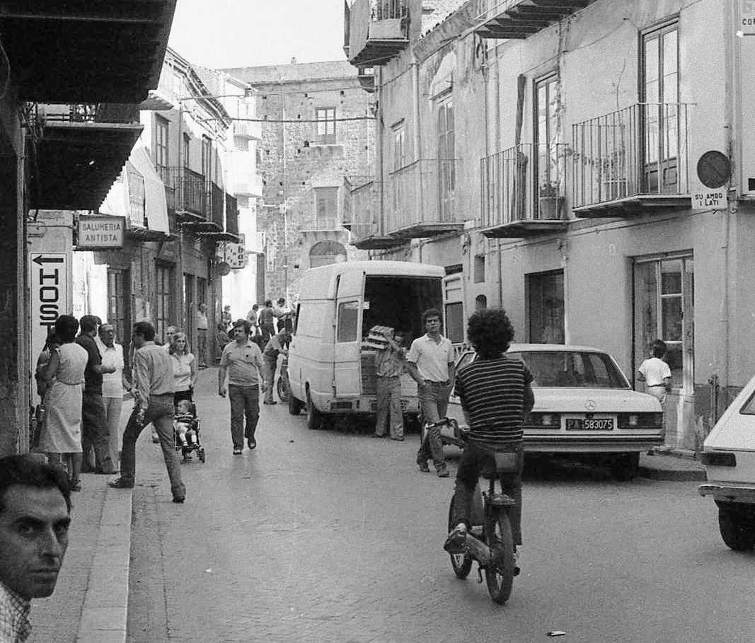 Corso Umberto I nell'estate del 1981