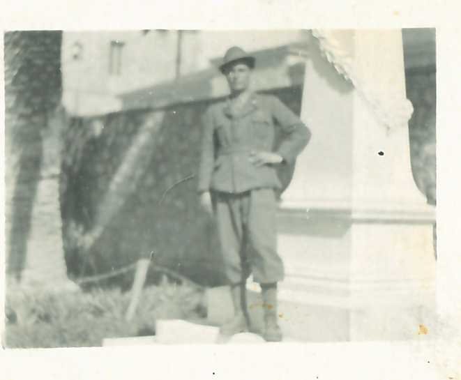 Foto Conoscenti Santo: Ricordo soldato anno 1943