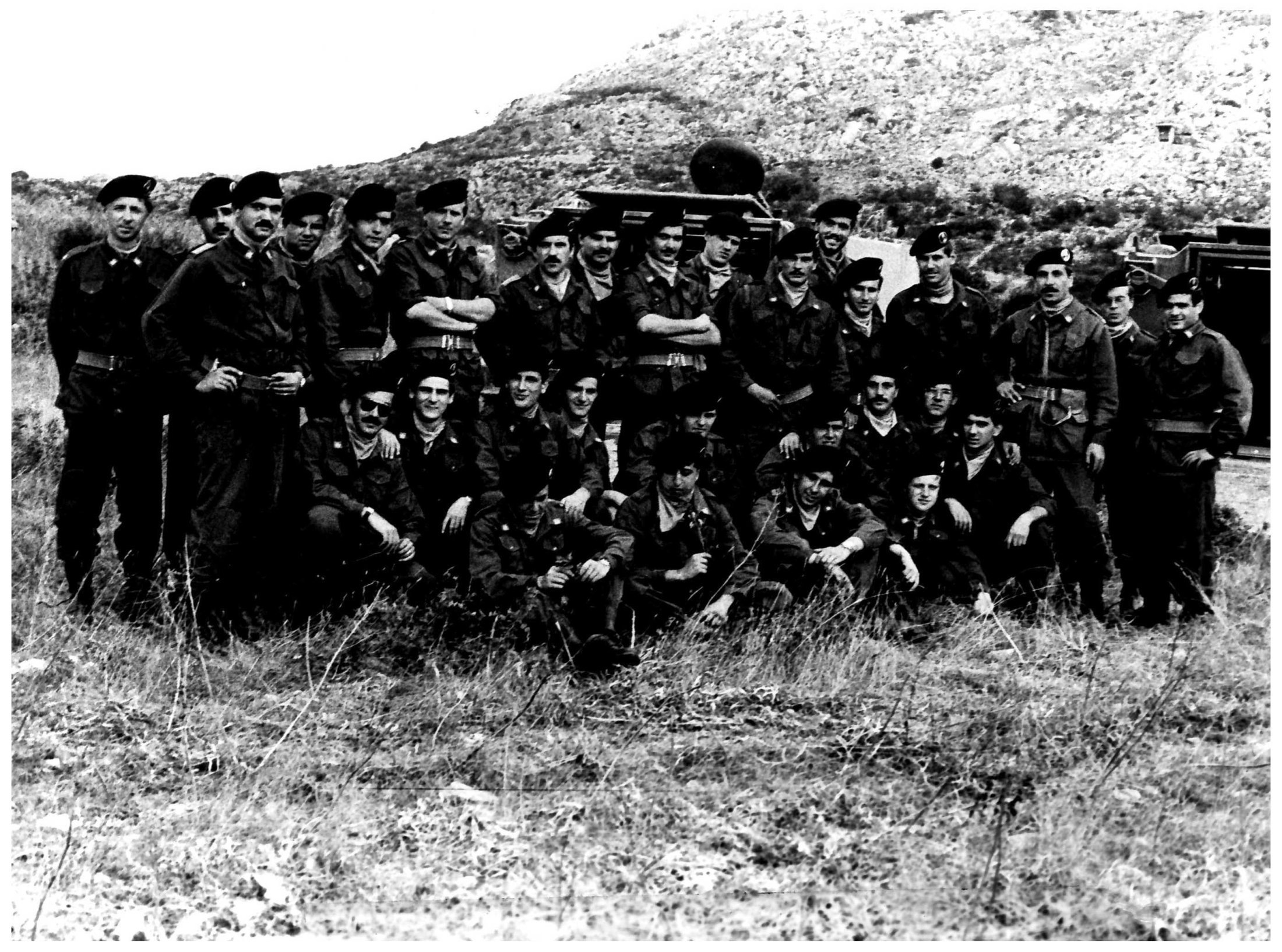 Foto Conoscenti Santo: Ricordo soldati durante servizio di leva Sardegna - Capo Teulada anno 1978