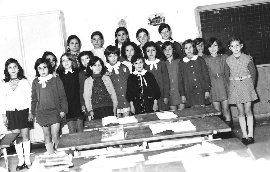 Scuola elementare 1971 Maestra Cancila