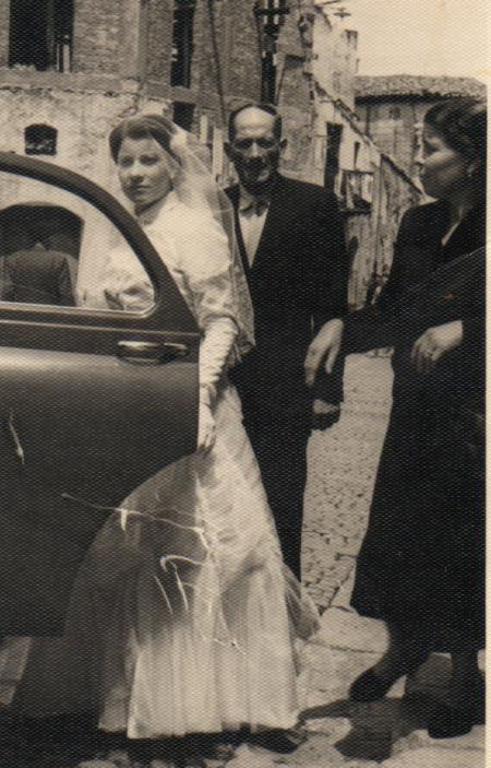 Verso la chiesa 1953