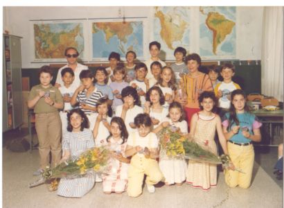 Festa di fine anno alunni classe V 1984