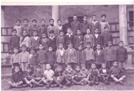 foto di gruppo bambini scuola elementare 1932