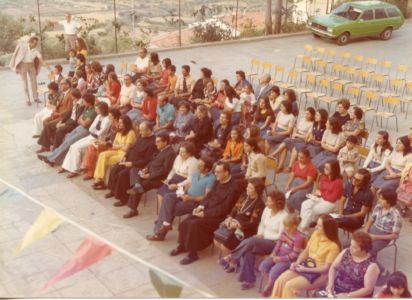 Manifestazione scolastica Primi anni '80