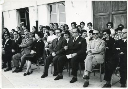 Manifestazione scolastica fine anni '50