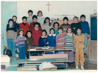 Ricordo scolastico 1991-92 Insegnante Guarcello Maria