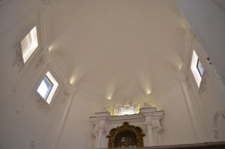 Illuminazione soffitto abside