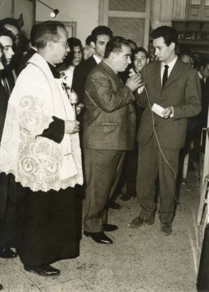 G-Carollo048 1960 P.Ricotta,sindaco Alessandro, Giornalista RAI