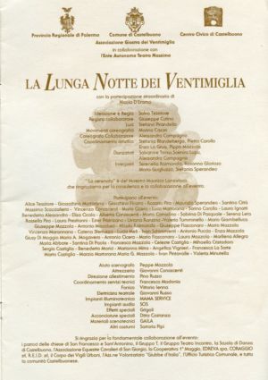 La lunga Notte dei Ventimiglia 1997