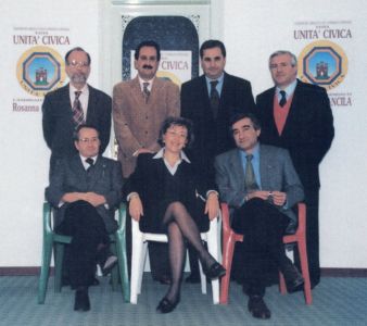 Candidati lista "Unità Civica" elezioni comunali 1997