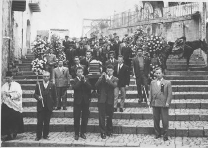 Corteo funebre 1959