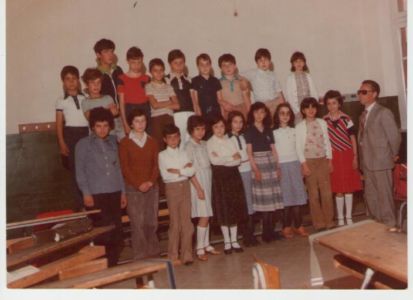 Foto di gruppo scuola elementare 1977
