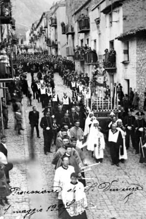Processione di San Vincenzo Ferrer del 1927