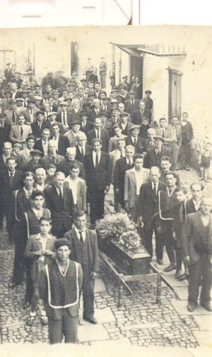 Funerale in corso Umberto anni '40