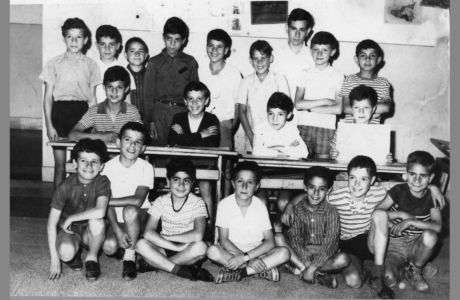 Gruppo alunni della scuola elementare.1962